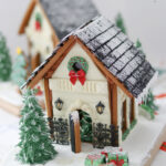 Making A Gingerbread House From Scratch (Building Tips, Recipes Intended For Gingerbread House Roof Template