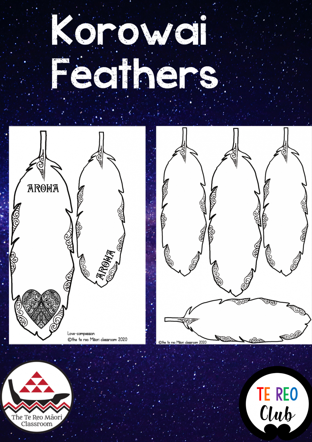 Matariki 2019-2020 - The Te Reo Māori Classroom pertaining to Feather Template For Korowai