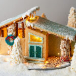 Mid Century Modern Cookie House Intended For Best Gingerbread House Template