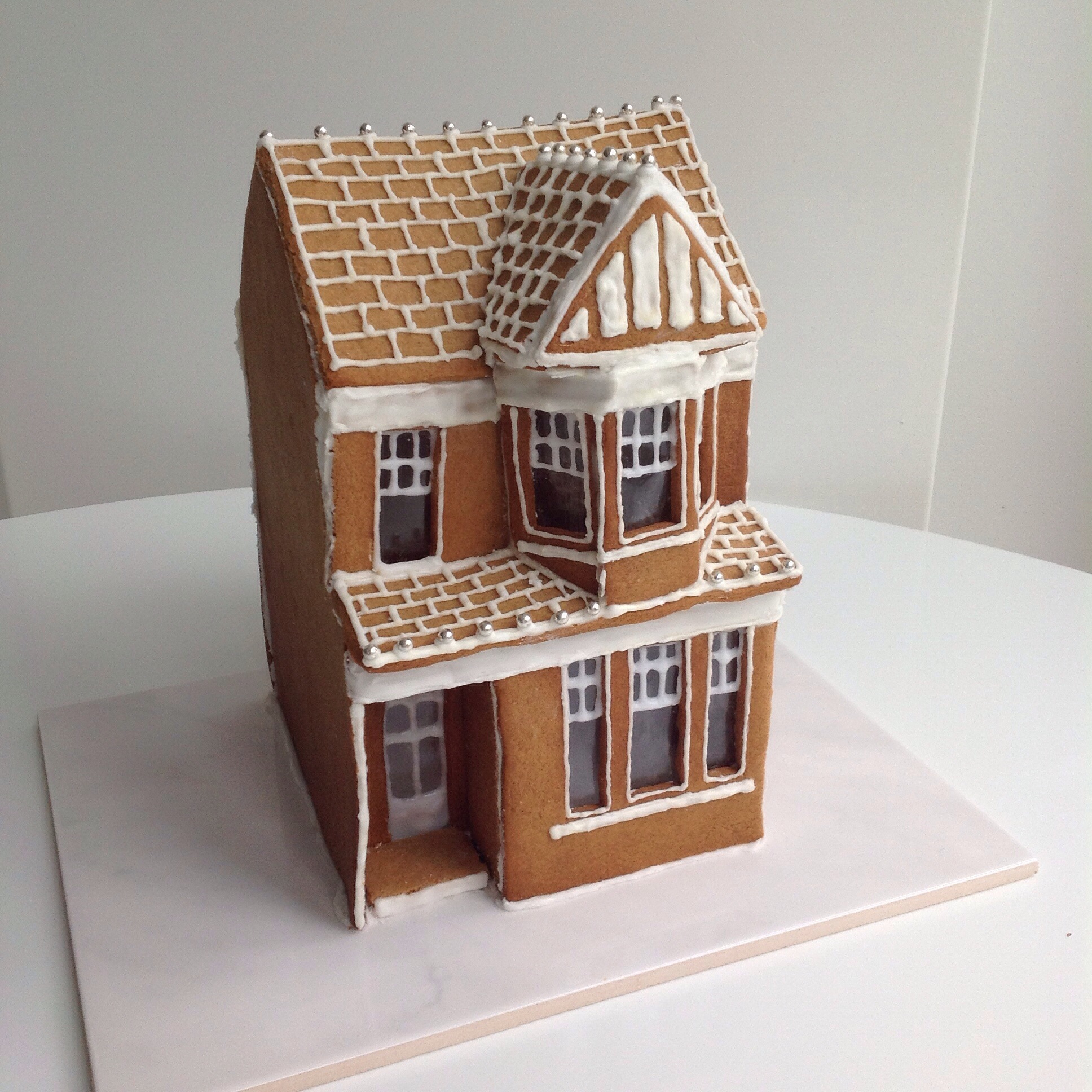 My Actual House Gingerbread House. | Pie Mummy with regard to Complex Gingerbread House Template