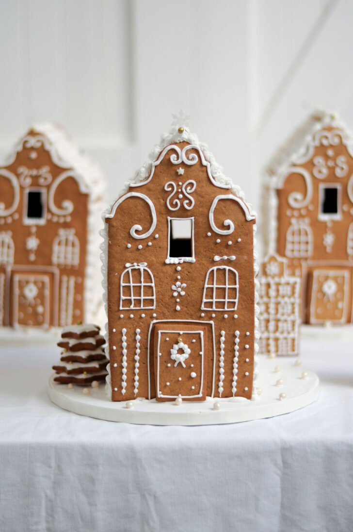 Dutch Gingerbread House Template