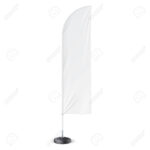 Outdoor Feder Flagge Mit Boden Fillable Wasser Standfuß. Banner Within Feather Flag Background Template