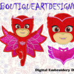 Owlette Pattern   Etsy In Owlette Feather Template
