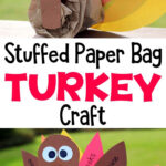 Paper Bag Turkey Craft   Primary Theme Park Intended For Paper Bag Turkey Template