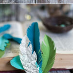Paper Feather Template With Paper Feather Template