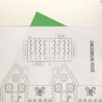Paper Gingerbread House (Template Included)   Messy Little Monster Within Hansel And Gretel Gingerbread House Template