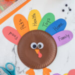 Paper Plate Turkey Craft   Made To Be A Momma Intended For Paper Plate Turkey Template