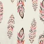 Peacock Feather Dressmaking Handmade Indian Cotton Fabric Print Intended For Fabric Peacock Feather Template