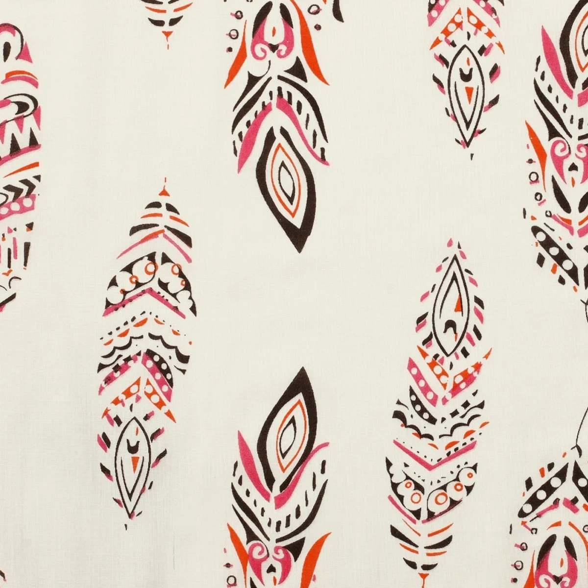 Peacock Feather Dressmaking Handmade Indian Cotton Fabric Print intended for Fabric Peacock Feather Template