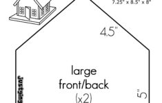 Pin Page – Worksheets Library in A4 Gingerbread House Template