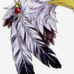 Pinmike N Lisa Biri On Great Ideas!! In 2025 | Native American With Veteran Eagle Feather Template