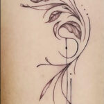 Pinthaís Gazotti On Tattoos | Pheonix Tattoo, Small Phoenix Regarding Feather Helix Tattoo Template