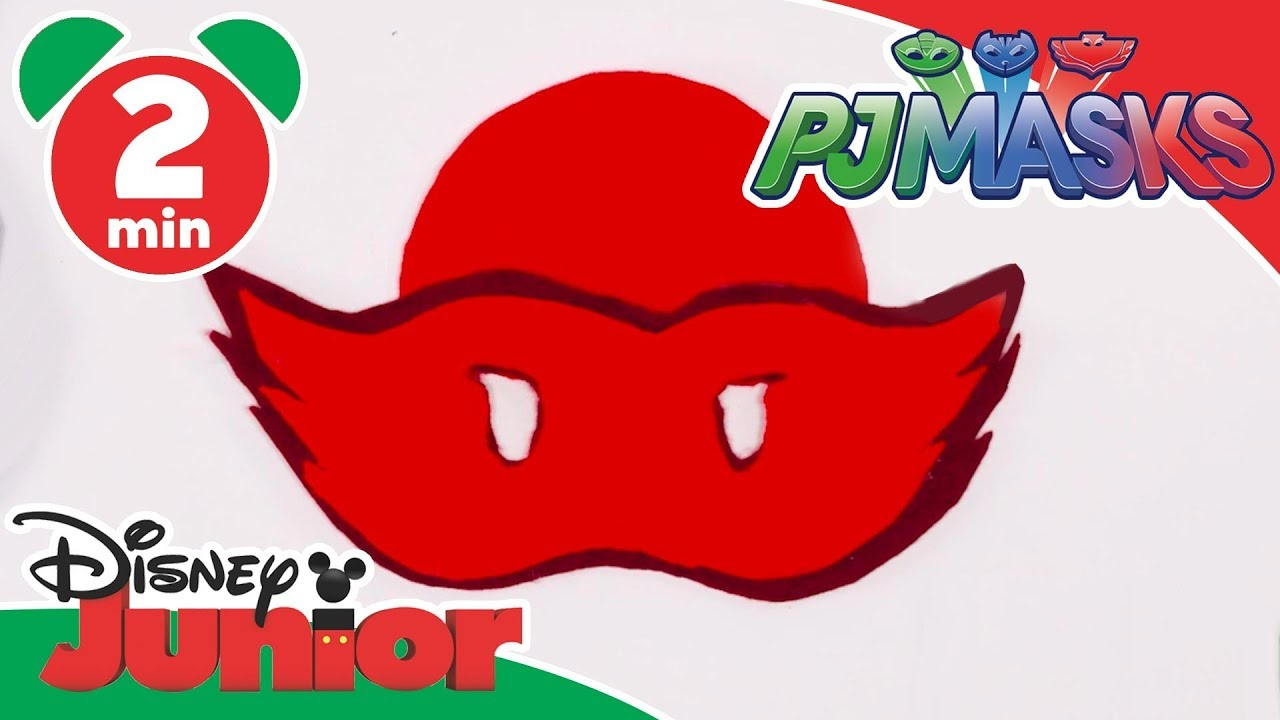 Pj Masks | Craft Tutorial: Owlette Mask | @Disneykids regarding Owlette Feather Template