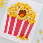 Popcorn Turkey Disguise (Free Template)   The Best Ideas For Kids In Disguise A Turkey Popcorn Template
