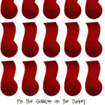 Prepared Not Scared!: Pin The Gobbler On The Turkey! Intended For Turkey Gobbler Template