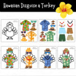 Printable Hawaiian Disguise A Turkey, Thanksgiving Turkey With Disguise A Turkey Template Scholastic