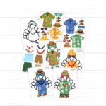 Printable Hawaiian Disguise A Turkey, Thanksgiving Turkey Within Disguise A Turkey Template Scholastic