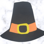 Printable Pilgrim Hat Template   This Tiny Blue House Within Turkey Pilgrim Hat Template