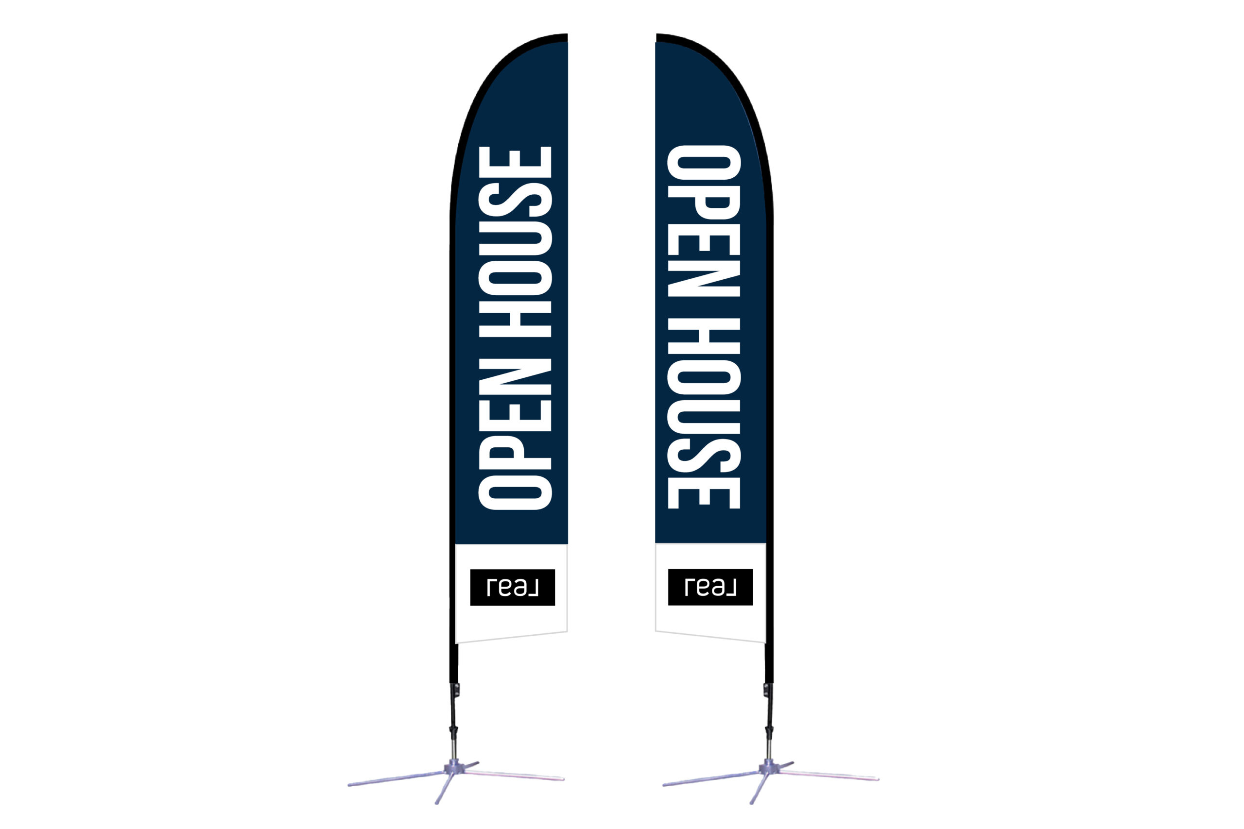 Real | 14 Ft. Feather Flag X-Based Double-Sided | Brandco. throughout Feather Flag Template 14 Ft