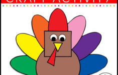 Shape Turkey Craft Activity – Crafty Bee Creations pertaining to Shape Turkey Craft Template