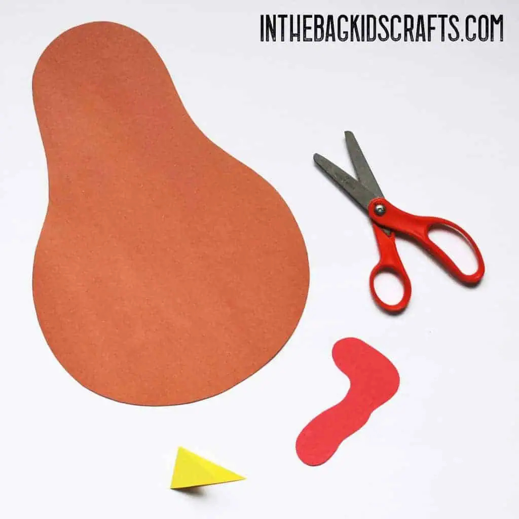 Stuffed Thanksgiving Turkey Kids&amp;#039; Craft • In The Bag Kids&amp;#039; Crafts regarding Turkey Gobbler Template