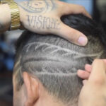 Super Fresh Feather Hair Designjay Tee!!!!!! Throughout Feather Fading Template