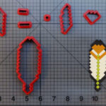 Super Mario   Retro Feather 266 B195 Cookie Cutter Set | Jb Cookie Throughout Super Mario Feather Template