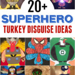 Superhero Turkey Disguises To Save Thanksgiving | Today'S Creative With Disguise A Turkey Deadpool Template