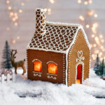 Swedish Gingerbread House Intended For Swedish Gingerbread House Template