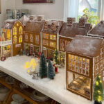 Swedish Woman Creates Delightful Gingerbread Neighborhood For For Swedish Gingerbread House Template