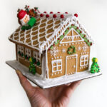 Sweet & Petite Gingerbread Houses (With Wilton!)   Constellation For Wilton Gingerbread House Template