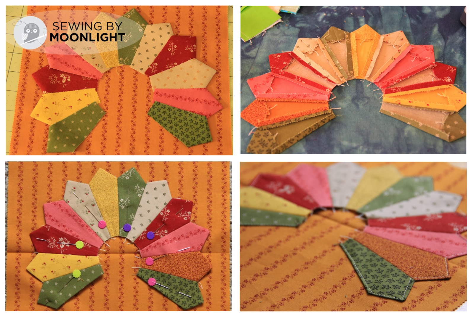 Table Top Turkey Trot « Modafabrics pertaining to Pattern Block Turkey Template