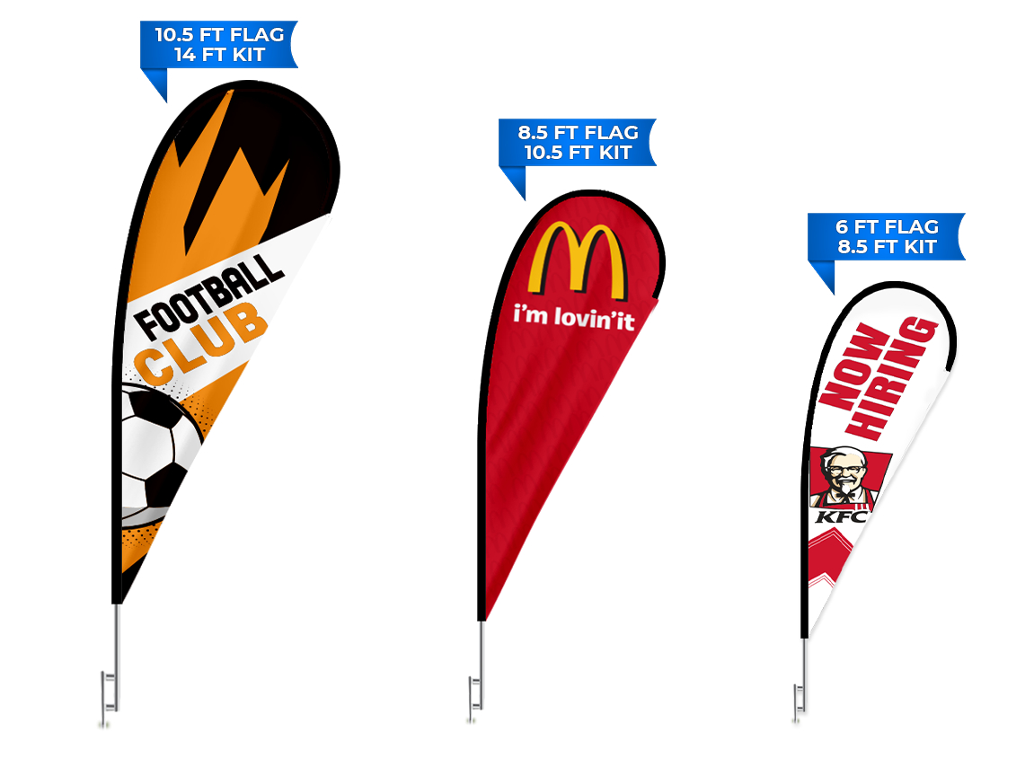 Teardrop Banner Flags For Advertising | Featherflagnation regarding Feather Flag Nation Template