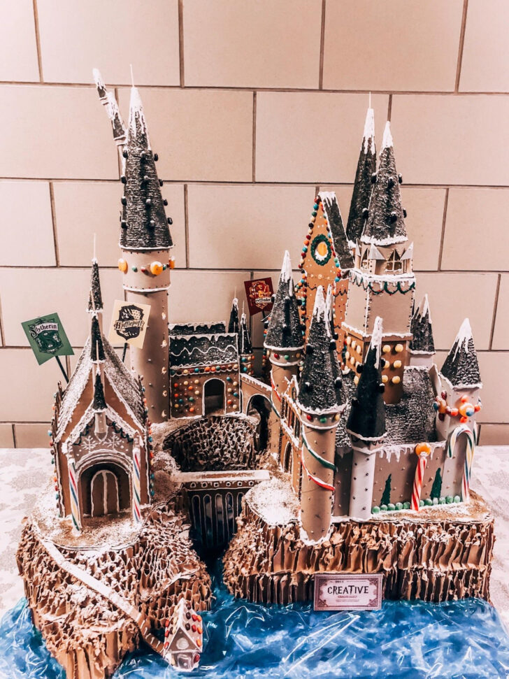 Hogwarts Gingerbread House Template