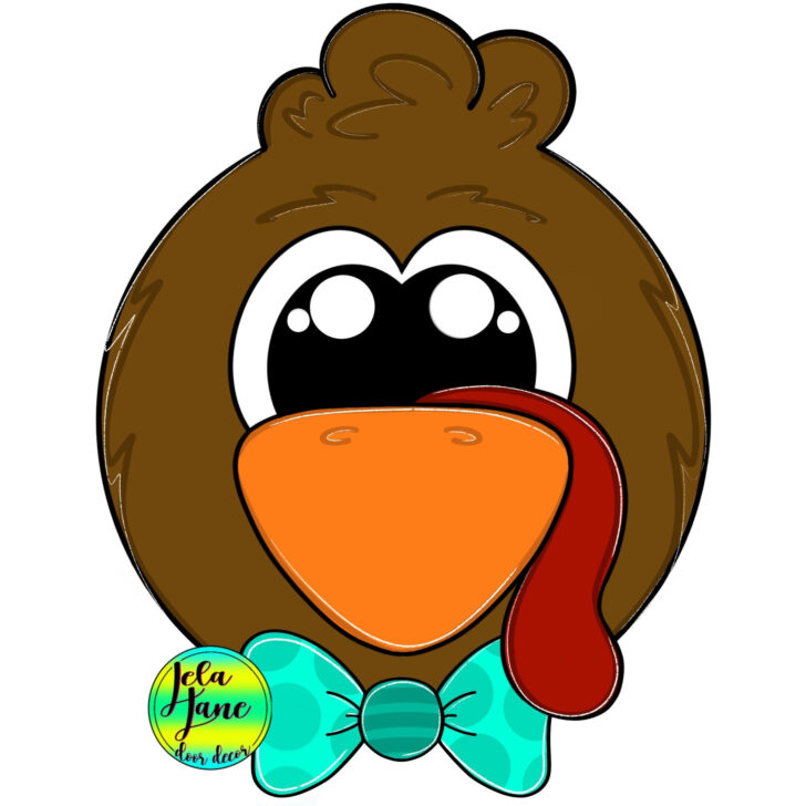 Turkey Head Template Turkey Head Template