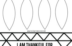 Thankful Feathers Hat for Printable Indian Feather Template
