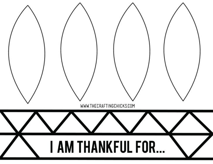 Printable Indian Feather Template