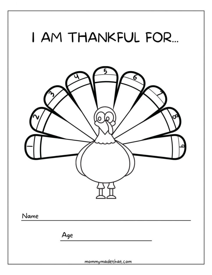 Thanksgiving Turkey Template