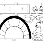Thanksgiving 3D Turkey Cutout Downloadable Art Project For Kids Pertaining To 3D Turkey Template