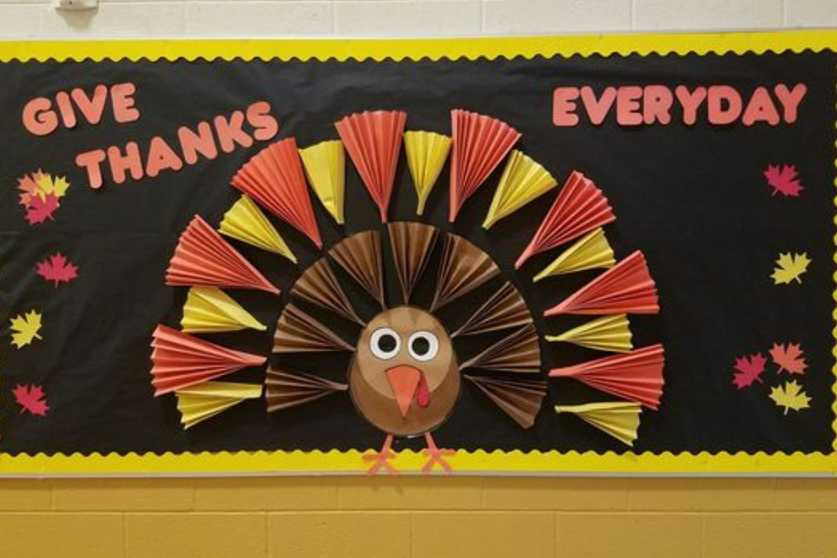 Thanksgiving Bulletin Board Ideas | Easy &amp;amp; Interactive - Little pertaining to Turkey Bulletin Board Template