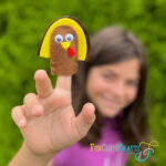 Thanksgiving Crafts: Turkey Finger Puppet (Free Pattern) | Fun Throughout Turkey Finger Puppet Template