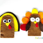 Thanksgiving Crafts: Turkey Finger Puppet (Free Pattern) | Fun With Regard To Turkey Finger Puppet Template