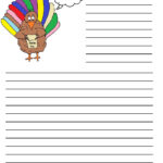 Thanksgiving Printable Writing Paper Inside Turkey Writing Paper Template
