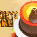 Thanksgiving Turkey Cake Tutorial. Tastydelights. Pertaining To Turkey Cake Template