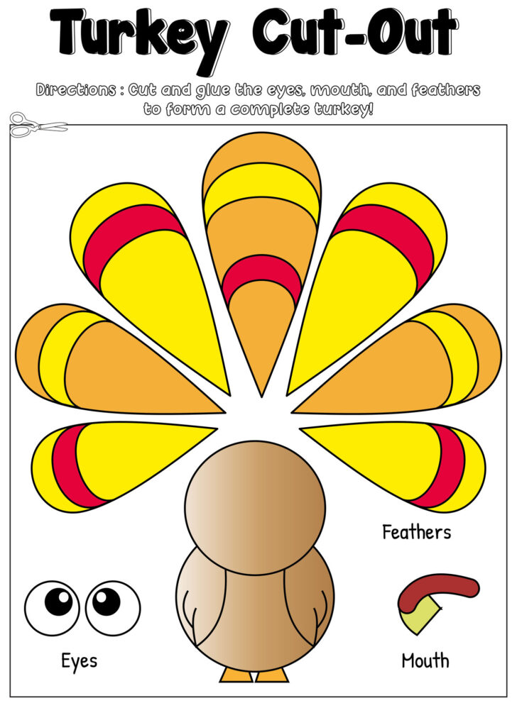 Turkey Mouth Template