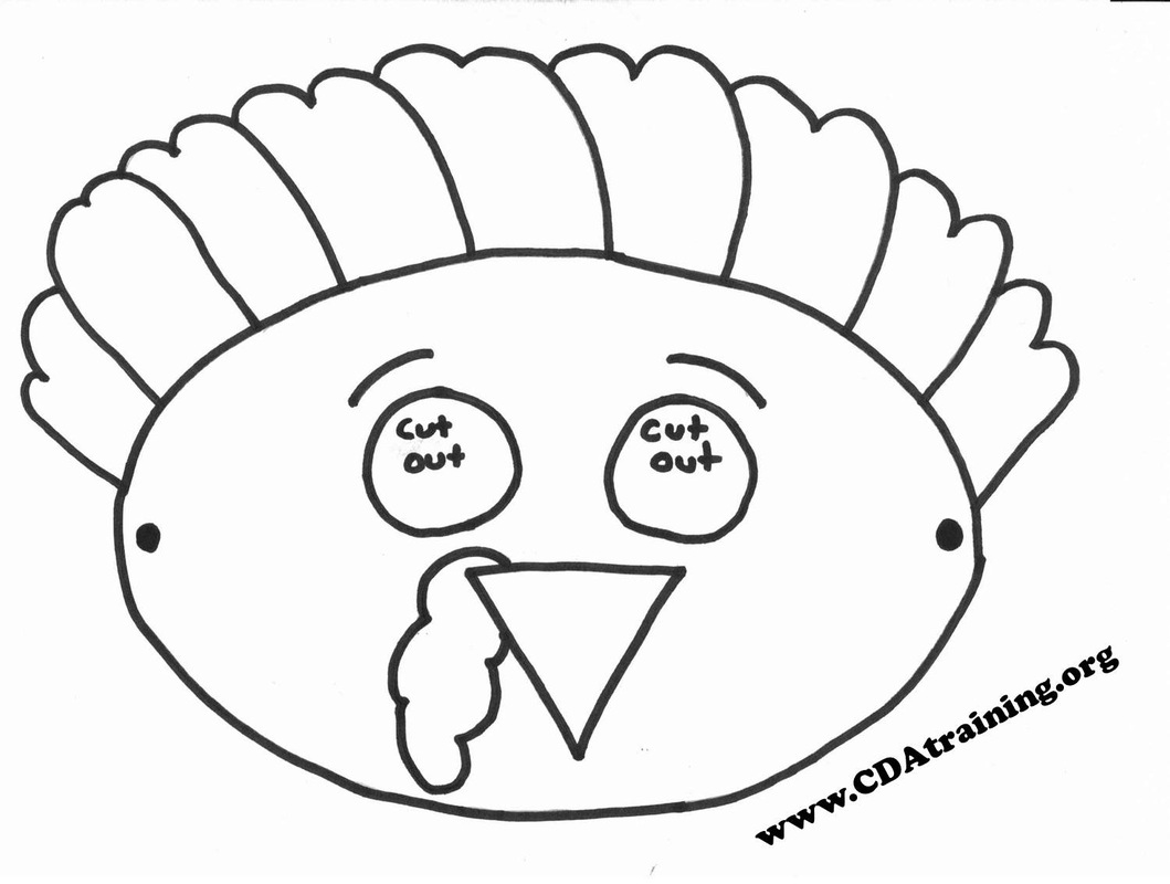 Thanksgiving - Www.123Playandlearn intended for Thanksgiving Turkey Mask Template