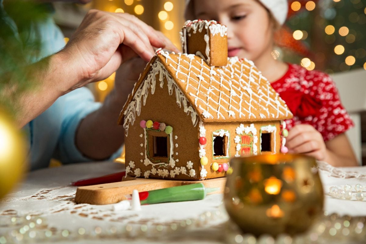 The Best Gingerbread House Template for Gingerbread House Baking Template