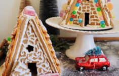 The Easiest Gingerbread House – Molly J Wilk regarding Easy Gingerbread House Recipe And Template