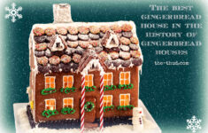 The Thud Gingerbread House Template – The Thud with Gingerbread House Template and Recipe