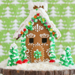 The Ultimate Homemade Gingerbread House Kit Recipe Regarding Gingerbread House Kit Template